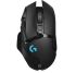 Logitech G502 LIGHTSPEED Gaming Mouse - BlackLIGHTSPEED wireless, Mechanical buttons, 16,000 DPI, USB receiver, HERO 16K sensor, POWERPLAY compatible
